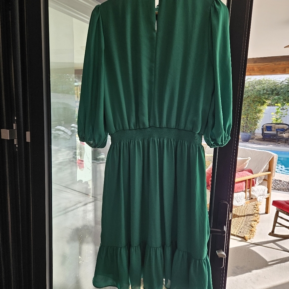 Green Nanette lapore size 10 Prarie dress - Picture 3 of 4